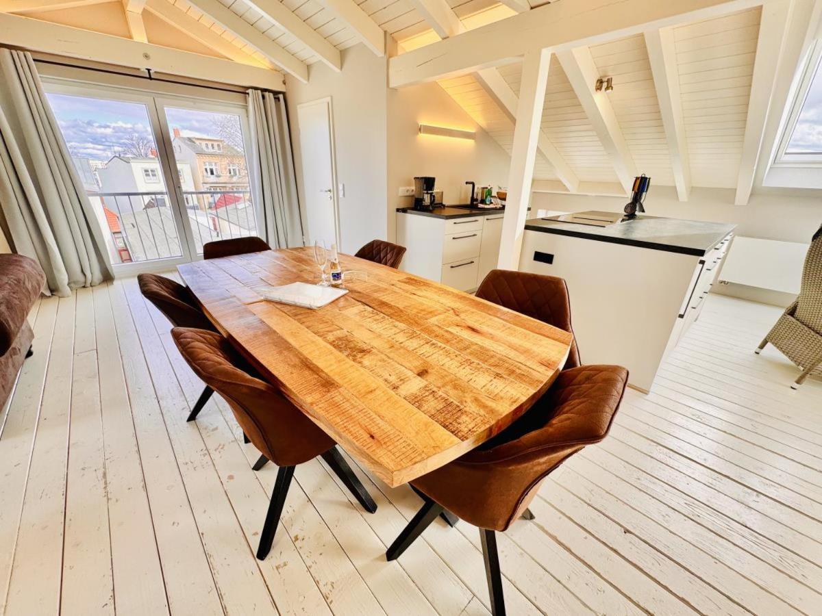 Ferienwohnung Seesicht Росток Екстериор снимка